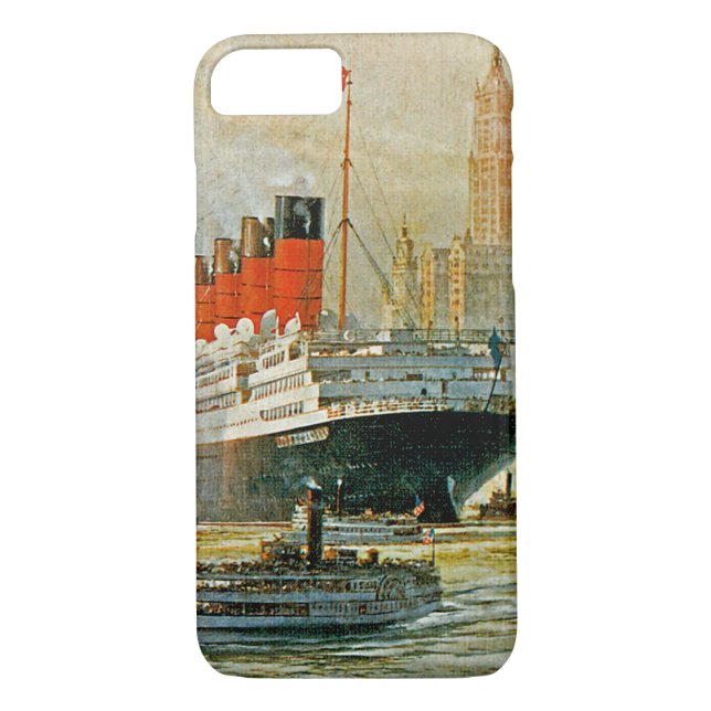 Cunarder in New York Case-Mate iPhone Hülle (Rückseite)