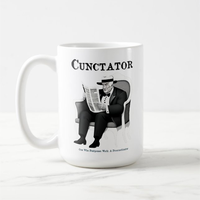 Cunctator - Zauberer Kaffeetasse (Links)