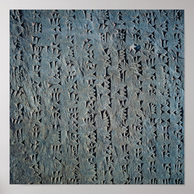 Cuneiform Poster (Vorne)