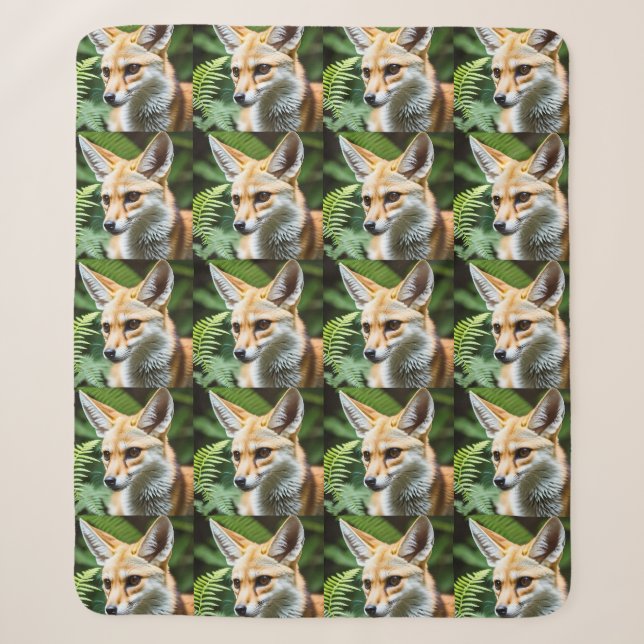 Cunning Fennec Fox Sherpadecke (Vorderseite)