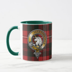 Cunningha Tartan & Abzeichen Tasse