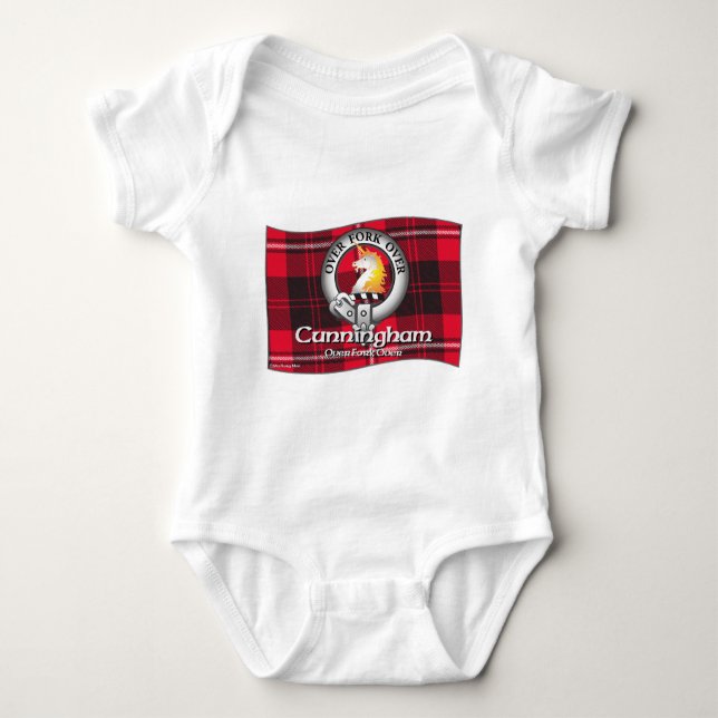Cunningham Clan Baby Strampler (Vorderseite)
