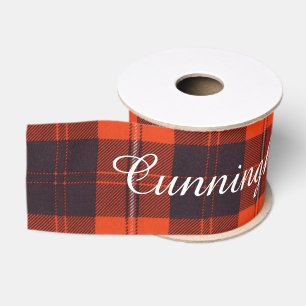 Cunningham Clan karierter schottischer Tartan Ripsband