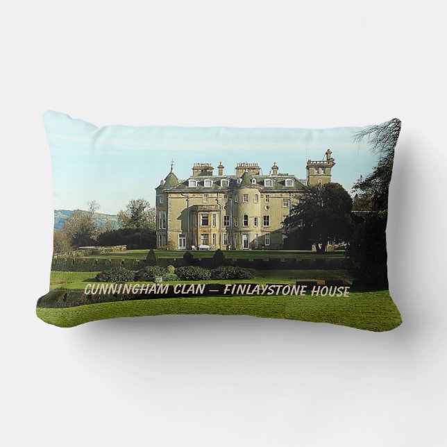 Cunningham Clans Finlaystone House Lumbar Pillow Lendenkissen (Vorderseite)