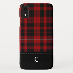 Cunningham karierter mit Monogramm iPhone XR Fall Case-Mate iPhone Hülle