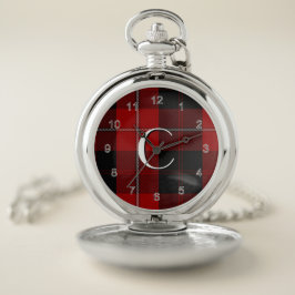 Cunningham Tartan Kariert Pocket Watch Taschenuhr