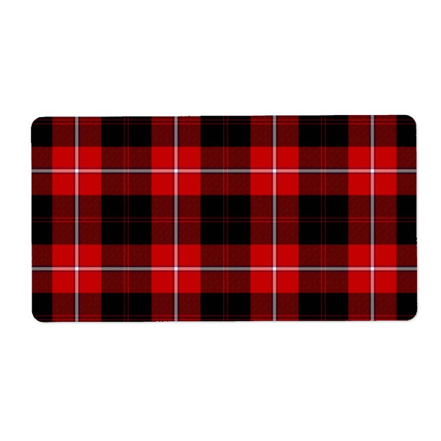 Cunningham Tartan Red Black Kariert (Vorne)