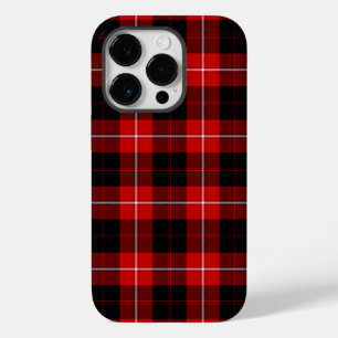 Cunningham Tartan Red Black Kariert Case-Mate iPhone 14 Pro Hülle