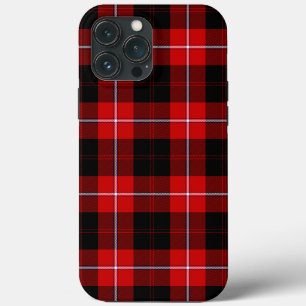 Cunningham Tartan Red Black Kariert Case-Mate iPhone Hülle