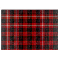 Cunningham Tartan Red Black Kariert