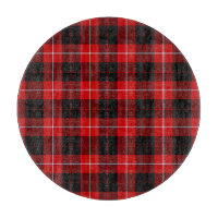 Cunningham Tartan Red Black Kariert