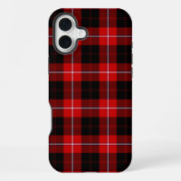 Cunningham Tartan Rot Schwarz Karo