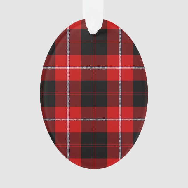 Cunningham Tartan rouge noir (devant)