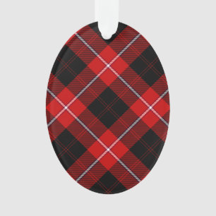 Cunningham Tartan rouge noir
