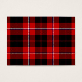 Cunningham Tartan rouge noir