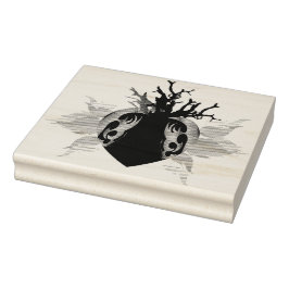 Cuore e coralli gummistempel