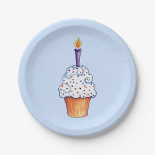 Cup Cake Pappteller