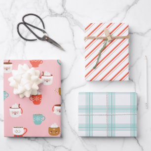 Cup Cheer-Packpapier Geschenkpapier Set