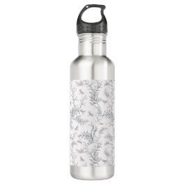 Cup-Design mit einem Muster im Stil der Linie ar Edelstahlflasche
