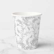 Cup-Design mit einem Muster im Stil der Linie ar