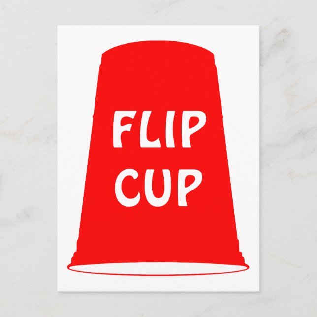 CUP gedreht Postkarte (Vorderseite)