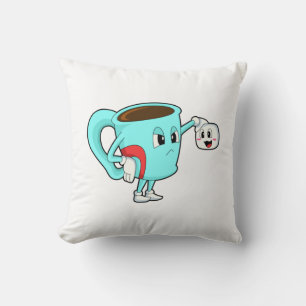 Cup mit Kaffee.PNG Kissen
