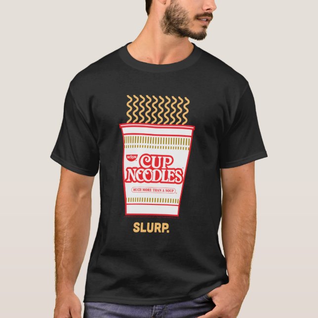 Cup Noodles Noodle Slurp T-Shirt (Vorderseite)