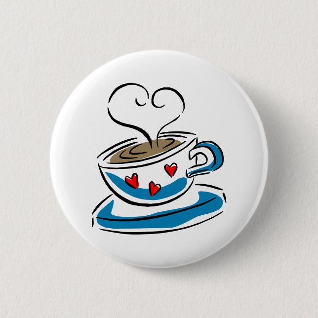Cup 'o Liebe Button (Vorderseite)