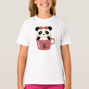 Cup O' Panda(Pink)-Shirt T-Shirt