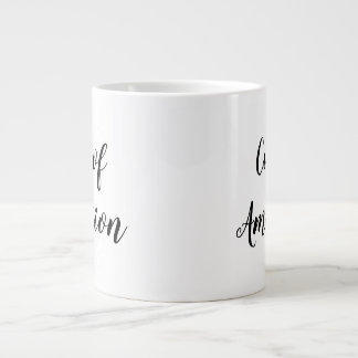 Cup of Ambition (beidseitig) Jumbo-Tasse