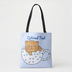Cup of Cat-feine Kawaii Style Tasche