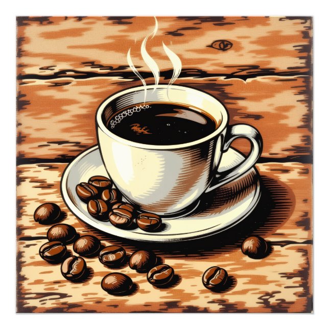 Cup of coffee fotodruck (Vorne)