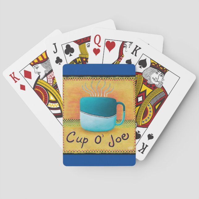 Cup of Joe Playing Cards Spielkarten (Rückseite)