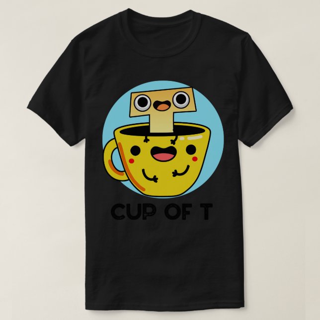 Cup of T Niedlich Alphabet Tee Puppe 1 (Design vorne)