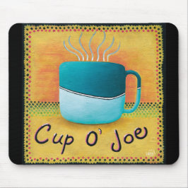 Cup von Joe Coffee Lover Mouse Pad Mousepad