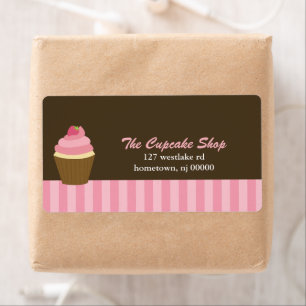 Cupcake Address Labels