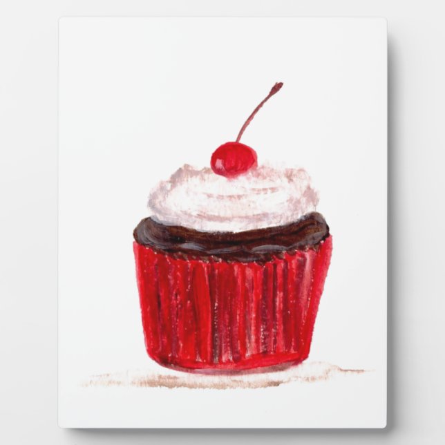 Cupcake Art Fotoplatte (Vorderseite)