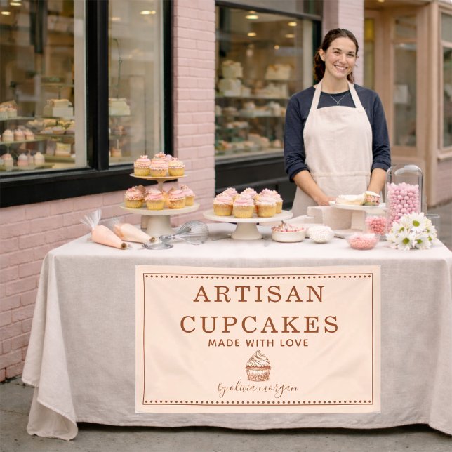 Cupcake-Bäckerei Backutensilien Geschäftsbanner Banner (Von Creator hochgeladen)