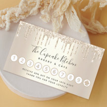 Cupcake Bäckerei Konditorei Koch Gold Glitzer Trop