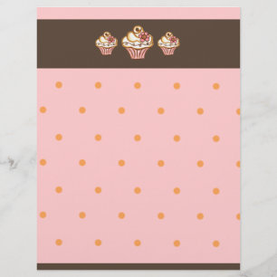 Cupcake Bäckerei Letterhead