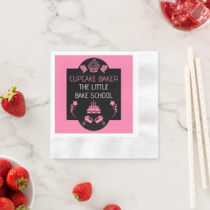 Cupcake Backkurs Serviette