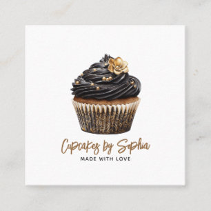 Cupcake Baker Dessert Carte de visite