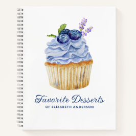 Cupcake Bakery Dessert Recette Carnet livre de cui