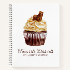 Cupcake Bakery Dessert Recette Carnet livre de cui