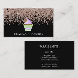 Cupcake Bakery Koch, niedlich Visitenkarte