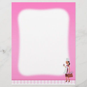 Cupcake Bakery Letterhead American #1