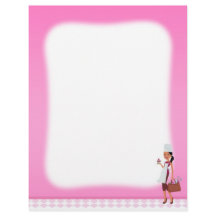 Cupcake Bakery Letterhead American #1