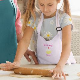 Cupcake Baking Birthday Schürze