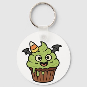 Cupcake Bat & Mummy Heart Keychain Schlüsselanhänger