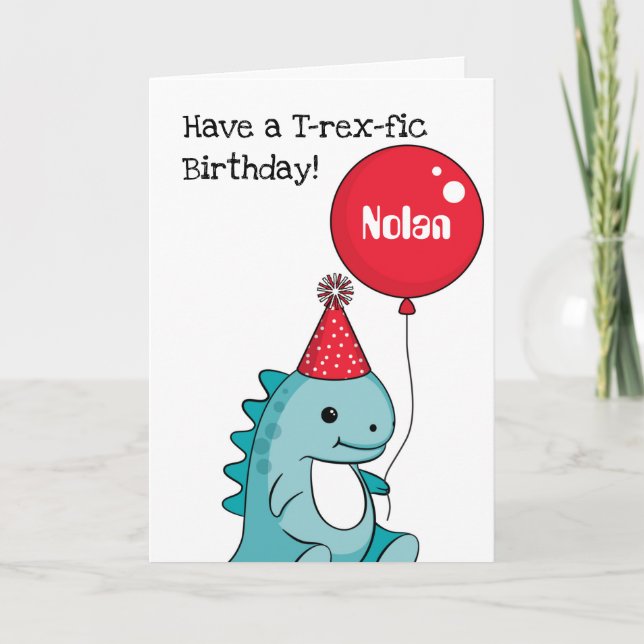 Cupcake Birthday Card mit personalisiertem Namen Karte (Vorderseite)